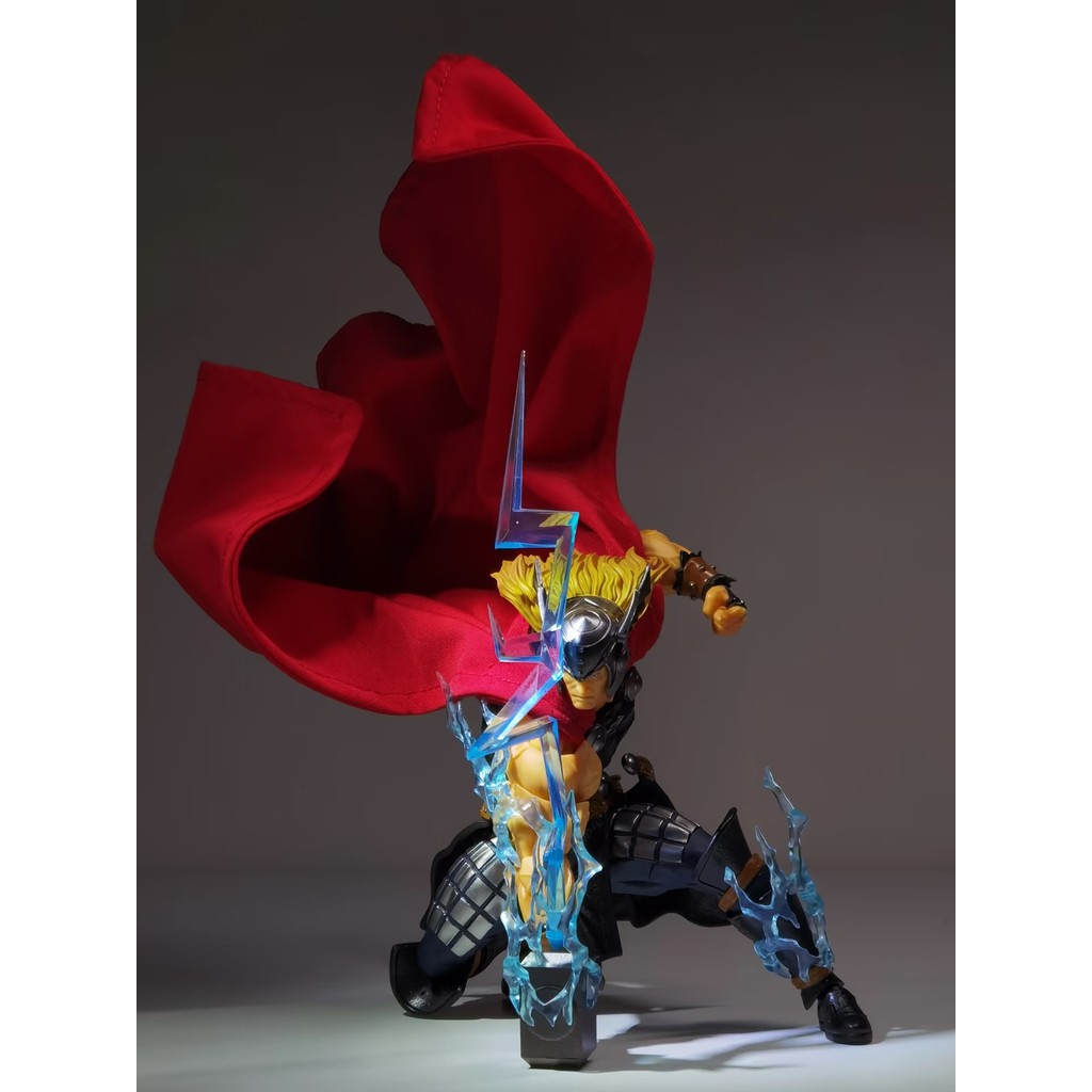 NEW Ac Factory Thor Marvel Anime Action Figure Kaiyodo Amazing Yamaguchi Revoltech Model Thunder God