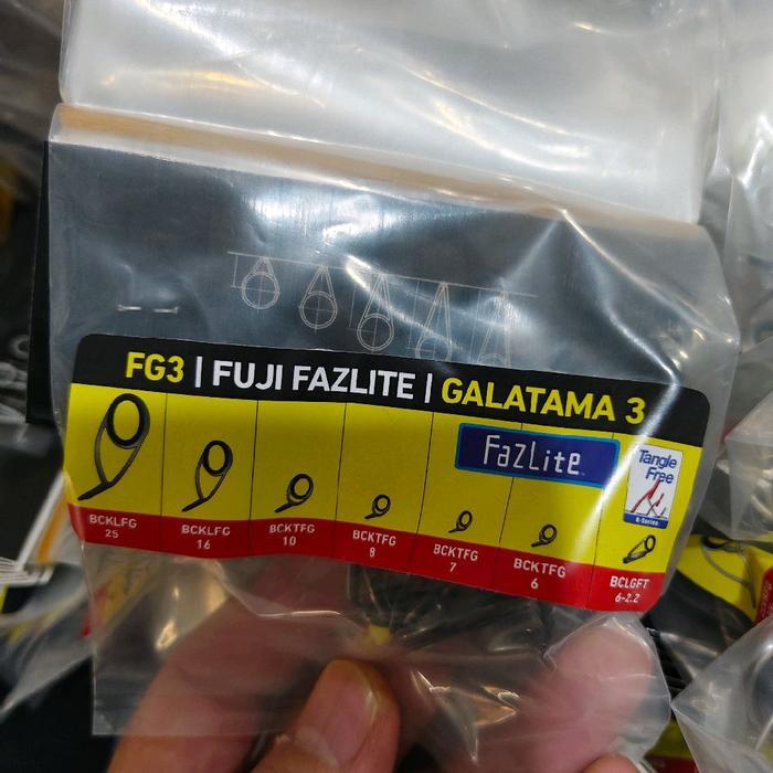 Ring Joran Fuji Set Untuk Galatama Fg Set Type Fazlite Original Fuji