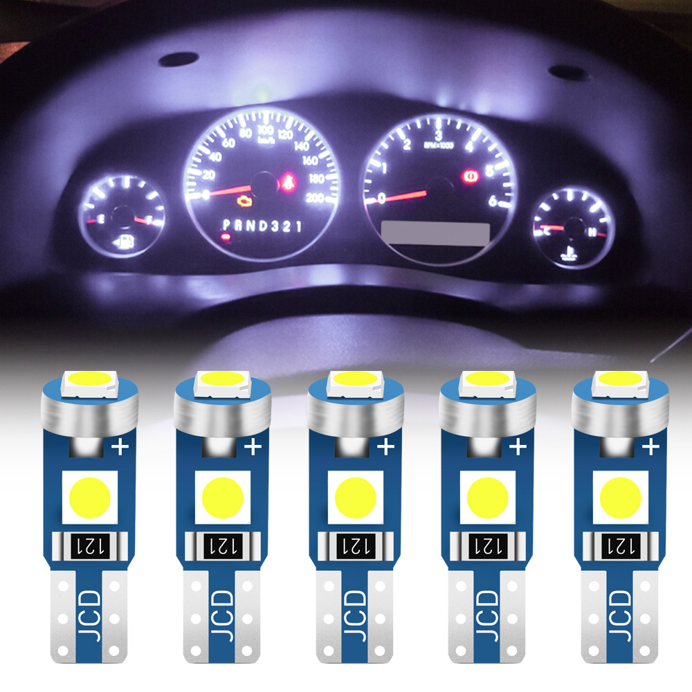 T5 Led Bulb Car Interior Dashboard Lights For mitsubishi pajero outlander xl montero lancer triton l