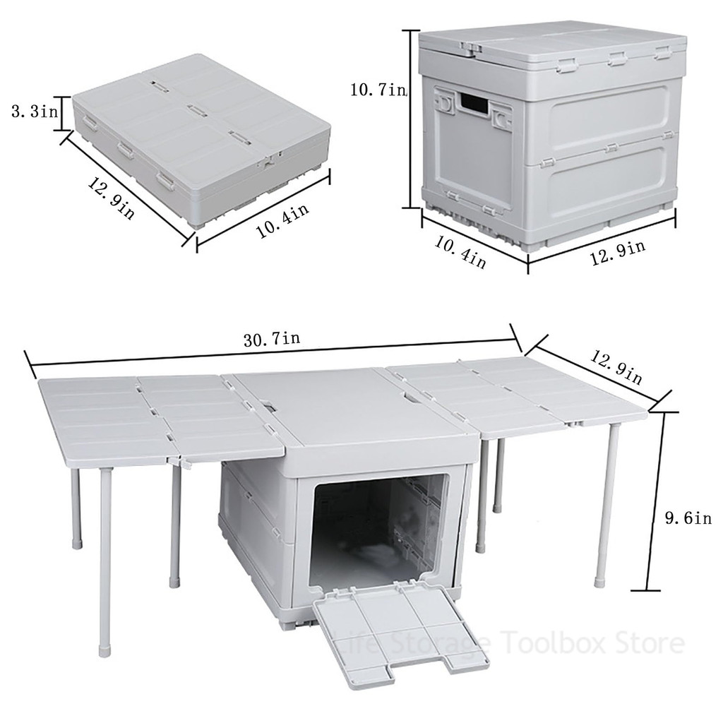 Multifunctional Tool box Large Folding Tool box Portable Tool box organizer box mobile tool box Hard