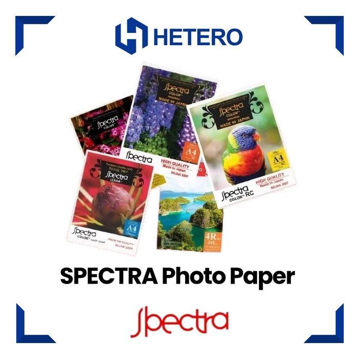 SPECTRA Kertas Foto / Spectra Glossy Photo Paper / Silky Photo Paper 210Gsm 230 Gsm 260Gsm