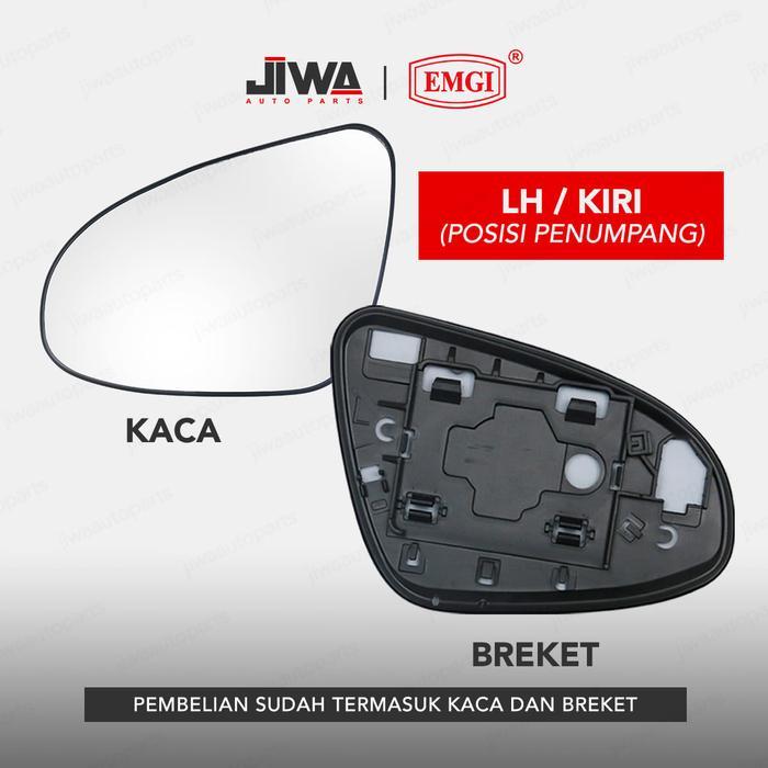 JIWA AUTO X EMGI KACA SPION REFILL - MOBIL CALYA / SIGRA / VIOS / LIMO CERMIN KACA CEMBUNG MOBIL