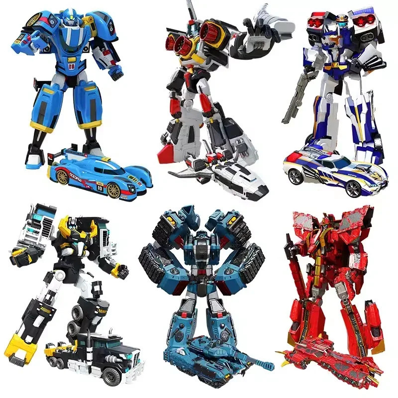 Tobot Transformes Robot Galaxy Detectives Action Figure Toys Tobot Brothers Monster Shuttle Speed