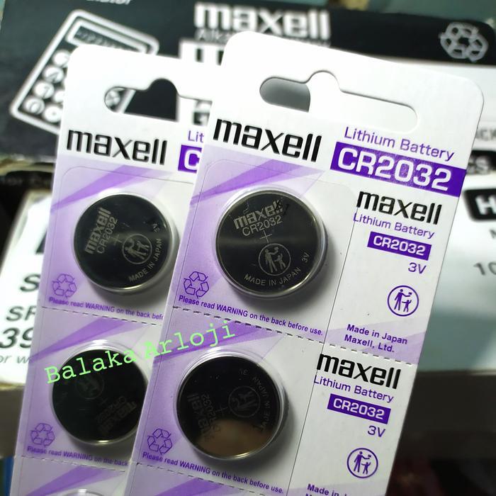 "New" batre baterai battery maxell cr2032 2032