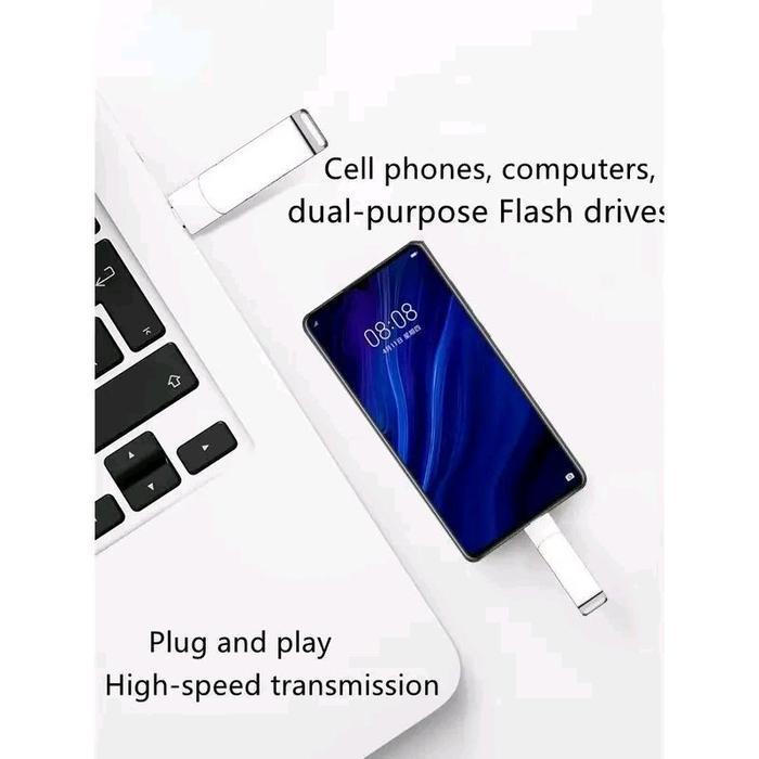 FLASHDISK USB 2TB ORIGINAL 3 IN 1 TYPE C 1TB PENYIMPANAN STORAGE