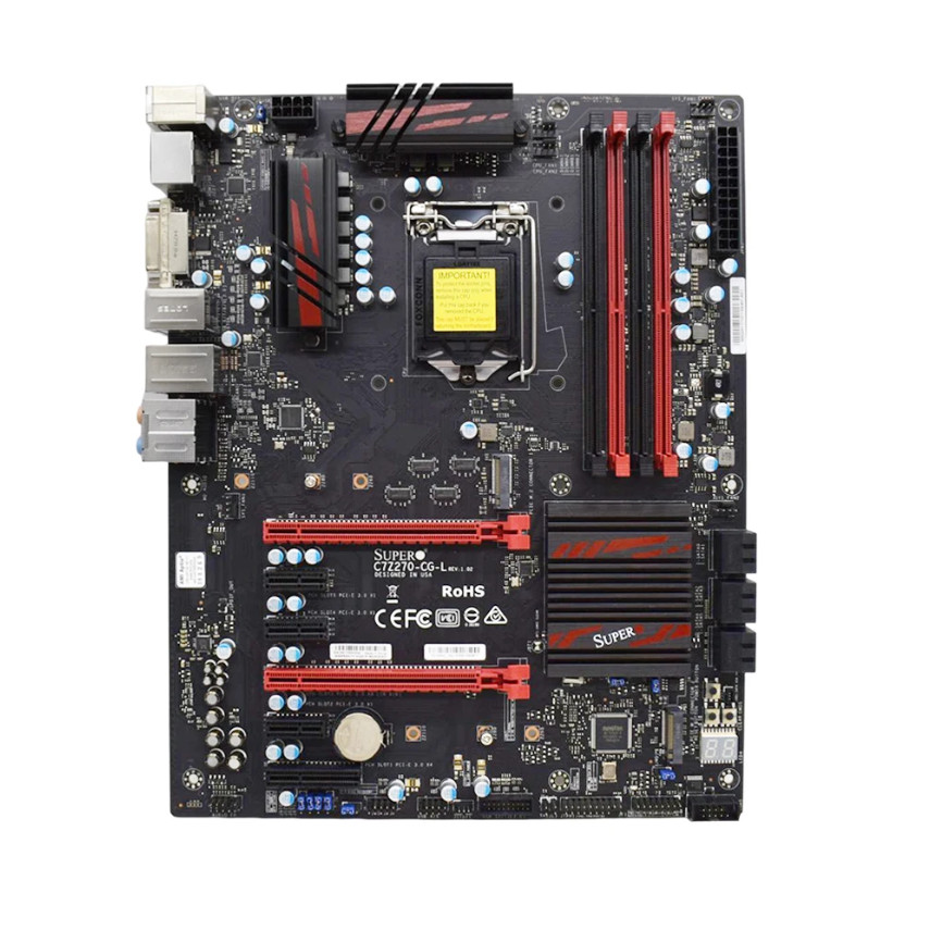 SUPERMICRO C7Z270-CG-L Motherboard LGA 1151 Support i7 7700K 6700K i5-7600K 6500 i3-7350K 6300 CPU
