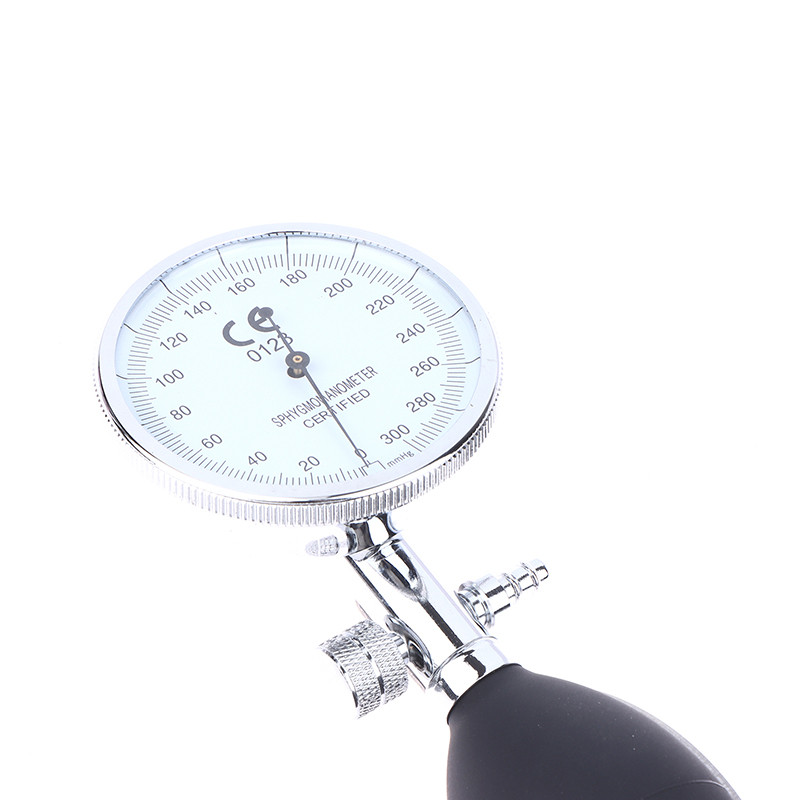 1PC Blood Pressure Monitor Accessory Handheld Pressure Display Gauge Integrated Head 300Mmhg Metal