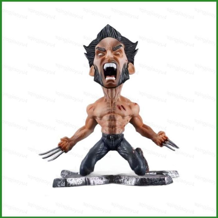 HOT SALE ACTION FIGURE WOLVERINE KNELLING 19CM STATUE TERMURAH