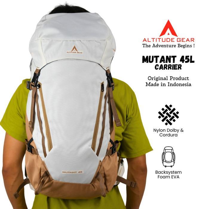 The North Face - Carrier Mutant 45L - Keril Pria Wanita Free Rain Cover