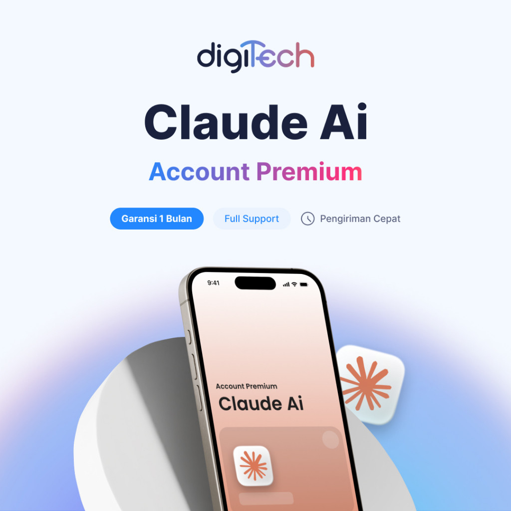 CLAUDE AI MAX PRO [1 BULAN] Premium Software Digital Lengkap 2026 | Garansi Max | Software AI - Mega