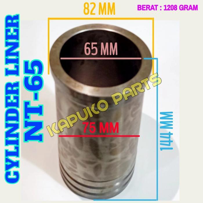 TERBARU NT 65 CYLINDER LINER 65MM MESIN DIESEL YANMAR