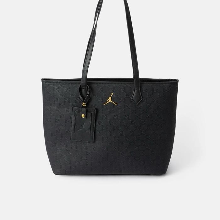 Tas Jordan Totebag Monogram Black Gold Limited