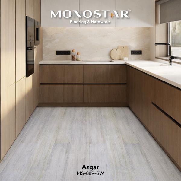 MONOSTAR SPC Click Flooring Lantai SPC Klik AZGAR