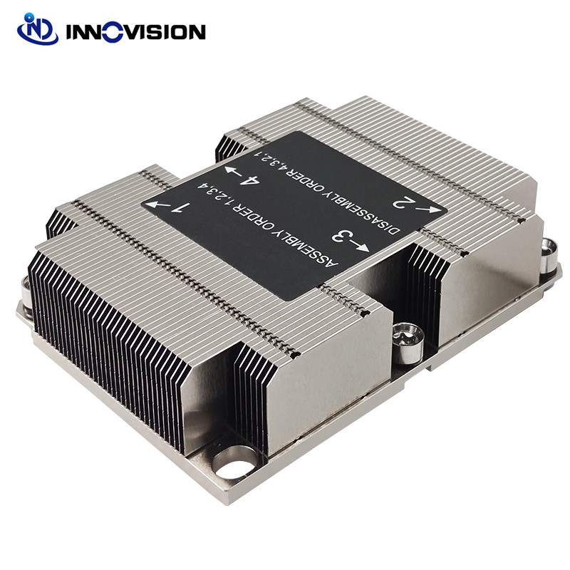 High Quality LGA3647 CPU Cooler 3647 Narrow Heatsink For 1u Server