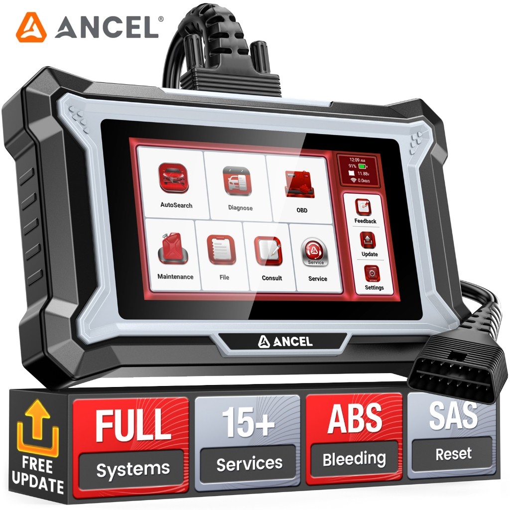 Best Seller Versi Indonesia* *ancel Ds200 Obd2 Automotive Scanner 15 Reset Car Code Reader D.pf Rege
