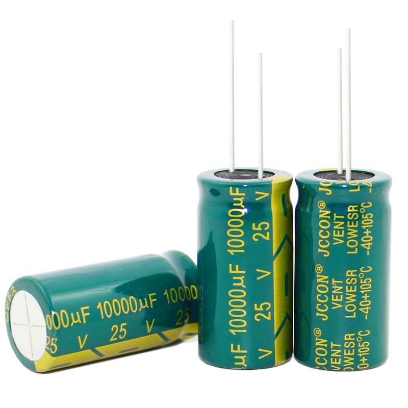100pcs~20pcs 25V10000UF 10000UF 25V High frequency low resistance Electrolytic Capacitors