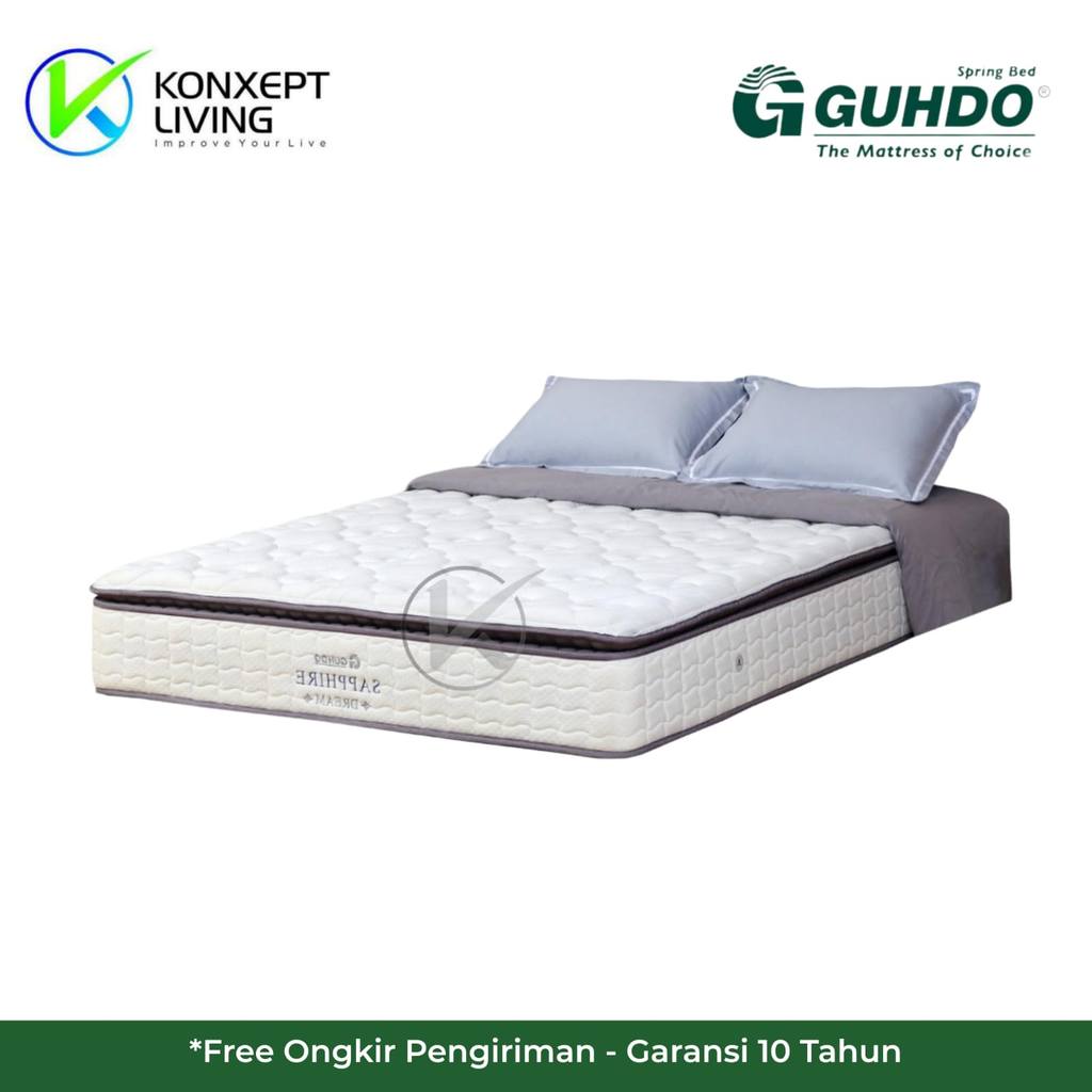 Guhdo Kasur Sapphire Dream Pressurized Foam & Compact Spinal Spring Ukuran 180x200 Mattress Only
