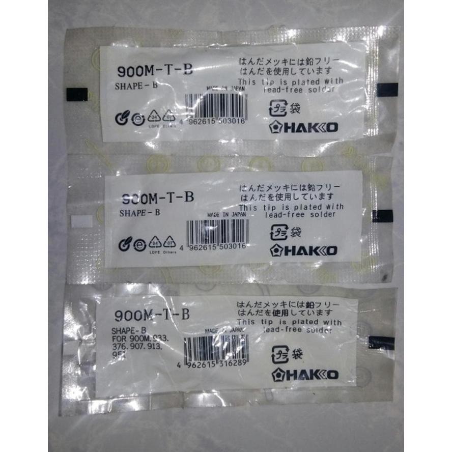 Tip Solder / Mata Solder / Soldering Tip Hakko Tip Solder 900Mtb #Gratisongkir