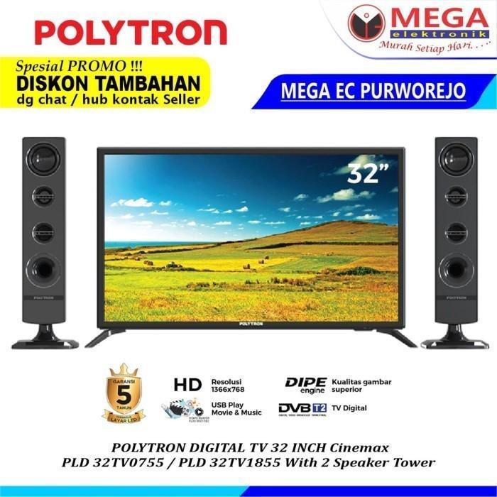 LED TV DIGITAL CINEMAC POLYTRON PLD-32TV1855 / PLD 32TV1855 32 INCH