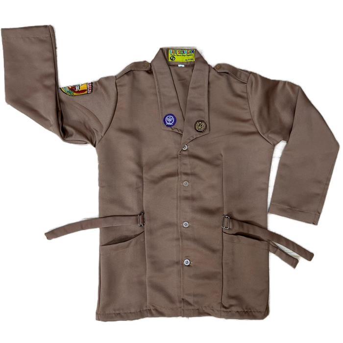 Jas Tali Pramuka / Baju Gesper Pramuka Ukuran Lengkap Untuk Sd, Smp & Sma Wanita