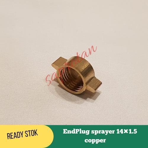 END PLUG SPRAYER MANUAL ELEKTRIK 14X1.5 COPPER 112