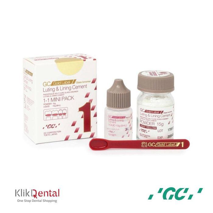 Klik Dental Gc Fuji I / Mini Pack 15Gr Powder / 10Gr Liquid Ready
