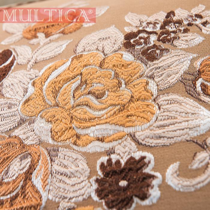 MULTICA Sarung Bantal Bordir Bunga Sarung Bantal Timbul Tali Manik Sarung Bantal Jacquard untuk