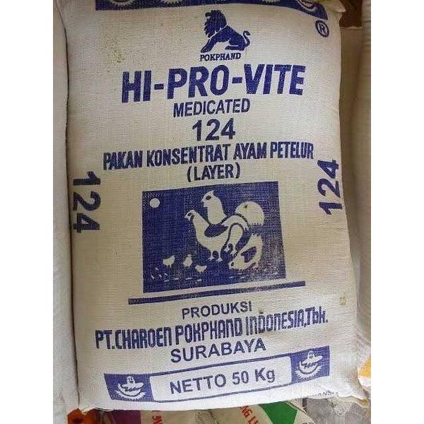 HI PRO VITE 124 - PUR KONSENTRAT AYAM PETELUR 124 CHAROEN POKPHAND 1 kg