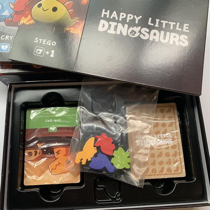 PRODUK TERBATAS HAPPY LITTLE DINOSAURS BOARD GAME - CARD GAME - ENIGMAZONE