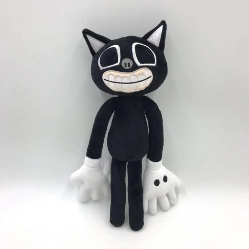 New Arrival Siren Head Plush Toy Black Cartoon Cat Stuffed Doll Horror Character Figures Peluche Toy