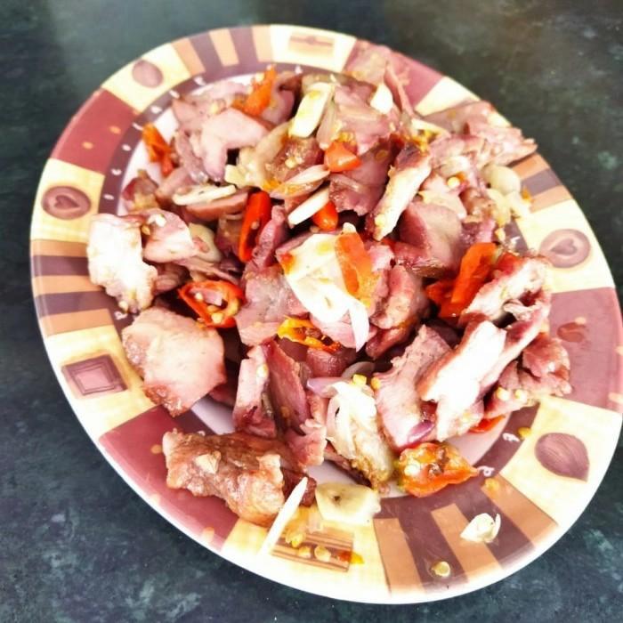 Sei Babi Asap Khas Kupang - Babi Sei - Babi Asap Pasti Ori