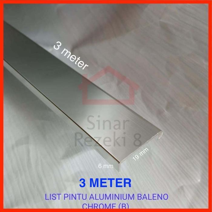 Lis Pintu Aluminium CH Tarikan Panjang Frame Handle Lemari Minimalis .