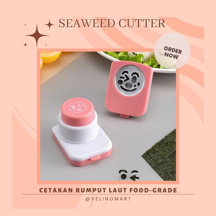 Alat Pemotong Rumput Laut / Pemotong Rumput Laut Dekorasi Bento Sushi / Cetaka Onigiri Sushi