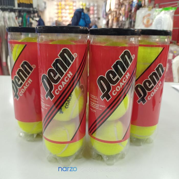 ORIGINAL Bola Ball tenis Tennis Penn Coach isi 3