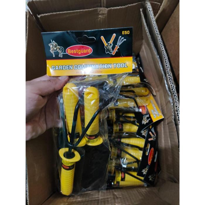 PROMO ALAT KEBUN SET ISI 3 Sekop tanah, garpu tanah GARDENING TOOL SET BESTGUARD
