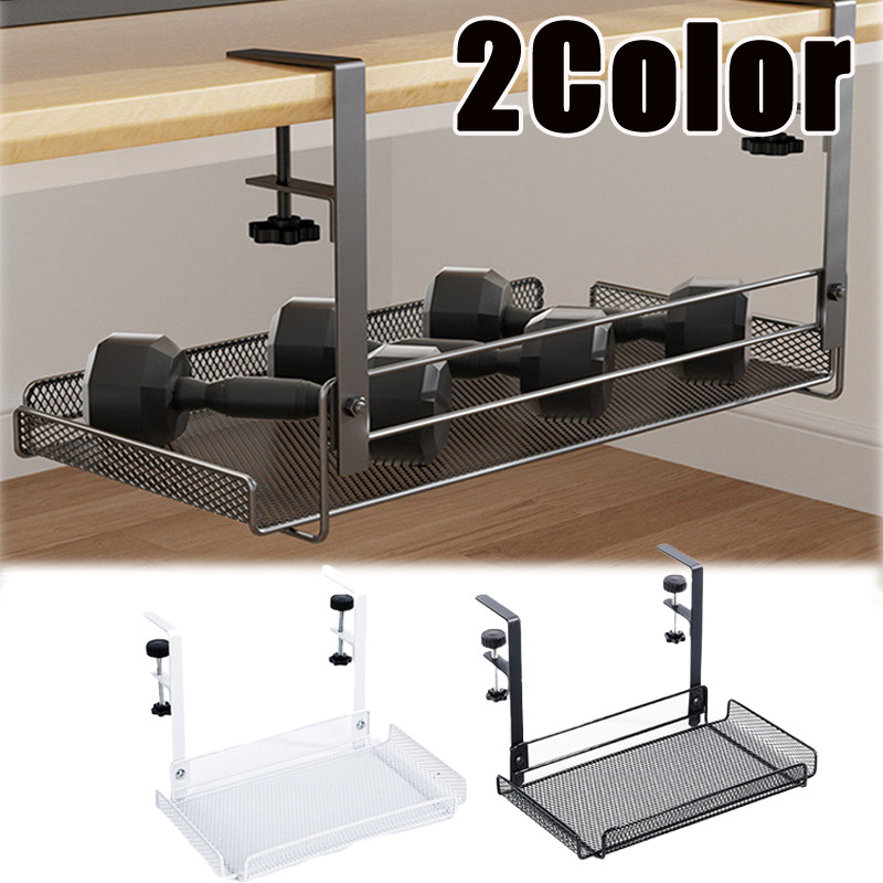 Under Desk Cable Management Tray No Drill Steel Desk Cable Organizers Wire Management Tray Cable