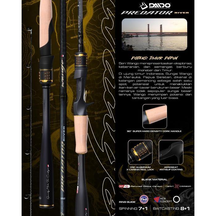 Daido - Joran Predator River Series Ss300Rhc Casting Spinning/Baitcasting