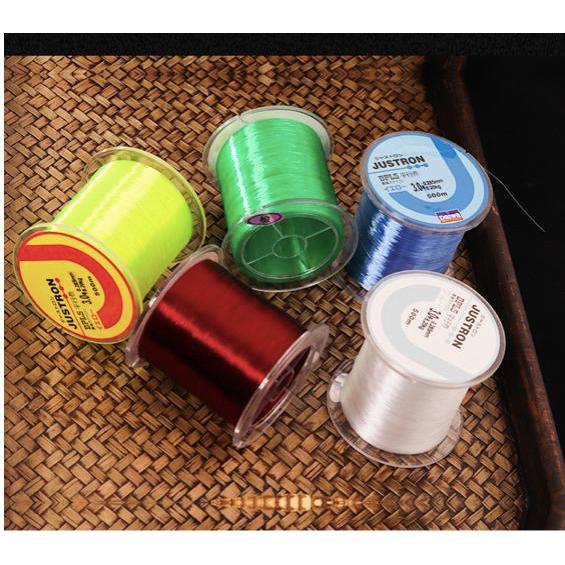SENAR PANCING NYLON 500m SENAR WARNA WARNI *
