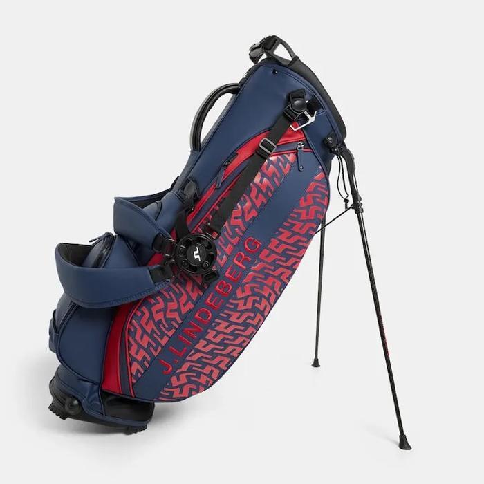 Tas golf stand bag JL JLindeberg Navy Pink stand bag JL
