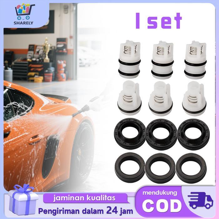 Seal Jet Cleaner 12Pcs Oil Seal Water Seal Jet Cleaner Klep Jet Cleaner Sparepart Jet Cleaner Car