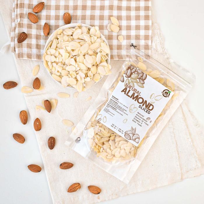 Natural Almond Sliced 1Kg