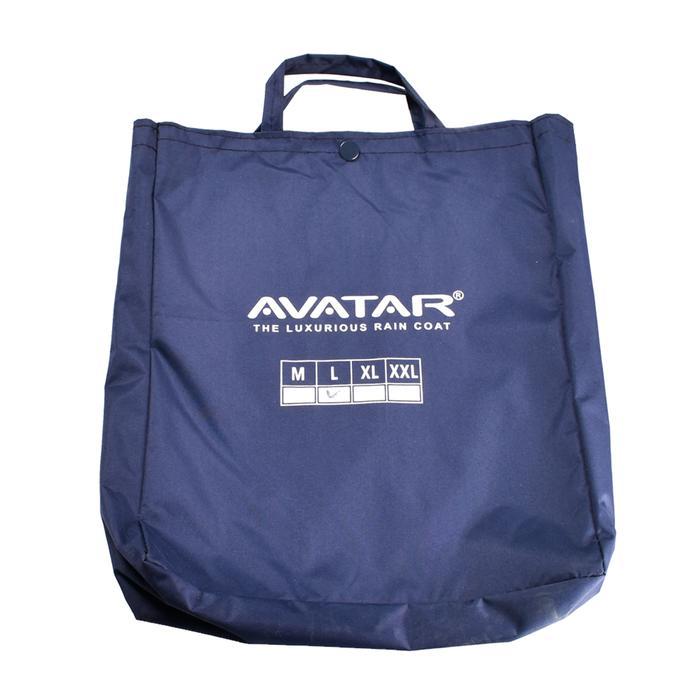 Jas Hujan Set - Jaket Celana Avatar - Size M / L / Xl / Xxl - Navy Blue / Biru Navy / Dark Blue