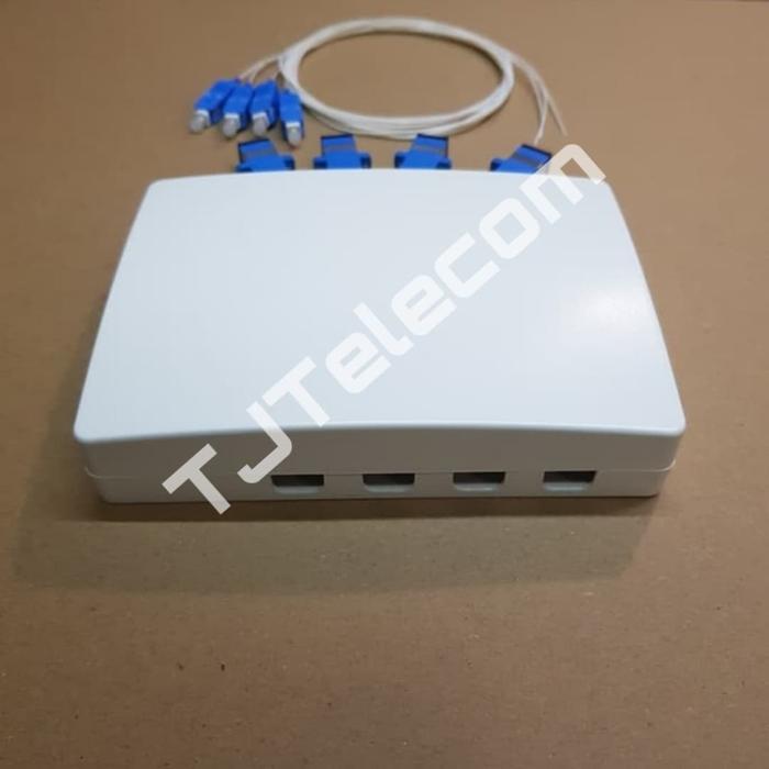 Roset Optik / Roset Ftth 4 Core Sc Lengkap Adaptor + Pigtail
