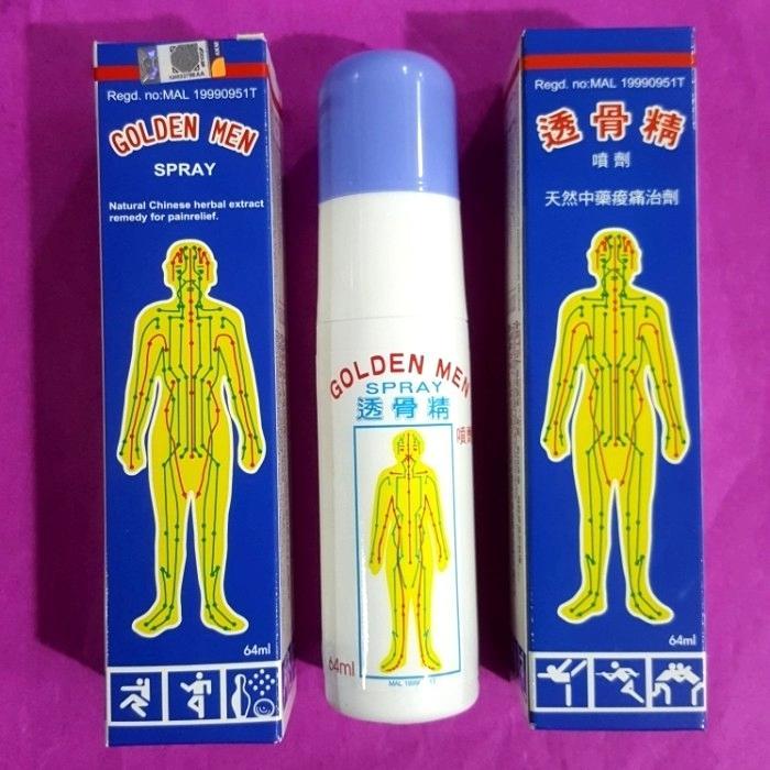 GOLDEN MEN SPRAY/Golden Men Spray/TOU GU JING/Tou Kut Jing 64 Ml