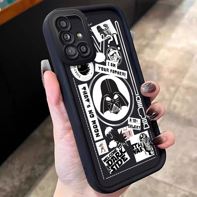 Casing Hp untuk Samsung Galaxy A51 M40s Case Motif Star Wars That's No Moon Kasing silikon Cesing So