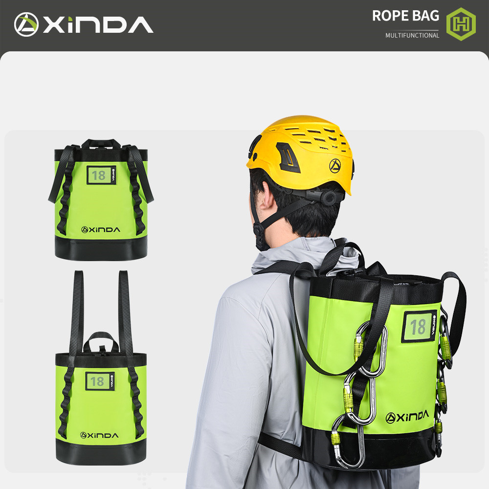 Xinda Equipment Rope Bag Lightweight Organize Waterproof Tool bag for Mountain Climbing Backpacking