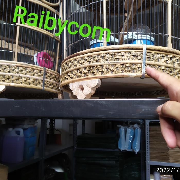 Promo Kandang Burung Puter Tekukur Derkuku Perkutut Sangkar Anyaman Rotan