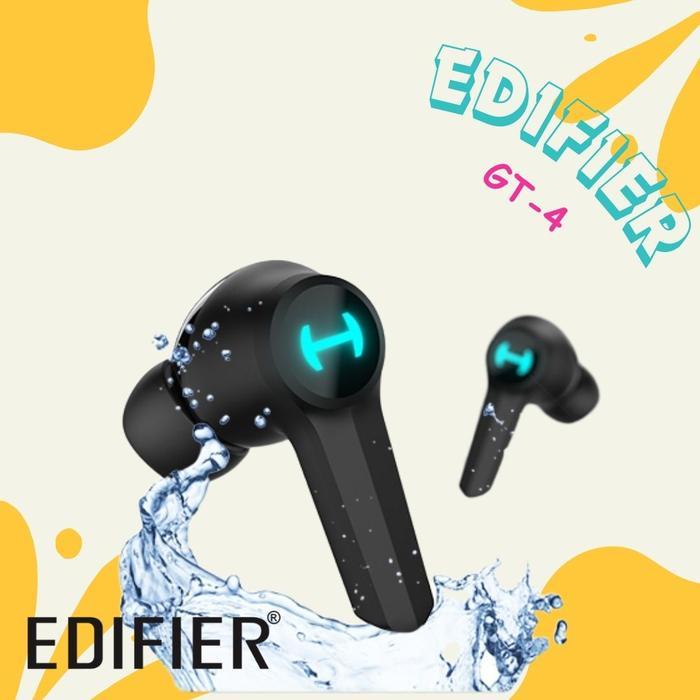 Earbuds Edifier Gt 4 Gt4 Hecate Tws Gaming Low Latency Terpercaya