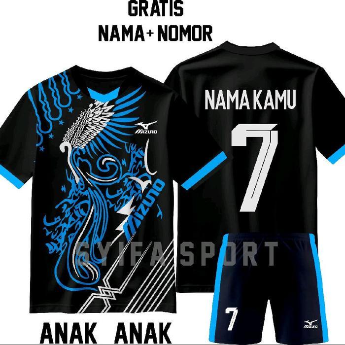 Baju Futsal Anak Laki Laki Perempuan Umur 6 Th Sampai 12 Th New