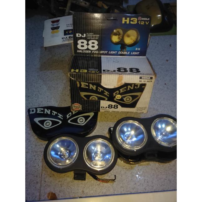 Lampu twin denji 88 fog lamp + spot Light